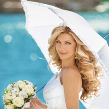 Aura Collection - Set da sei ombrelli da sposa